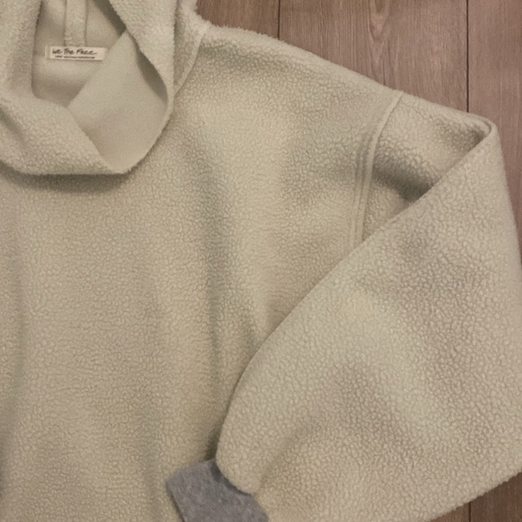 Free People - Cream Cowl Neck Pullover - Picture 2 of 5